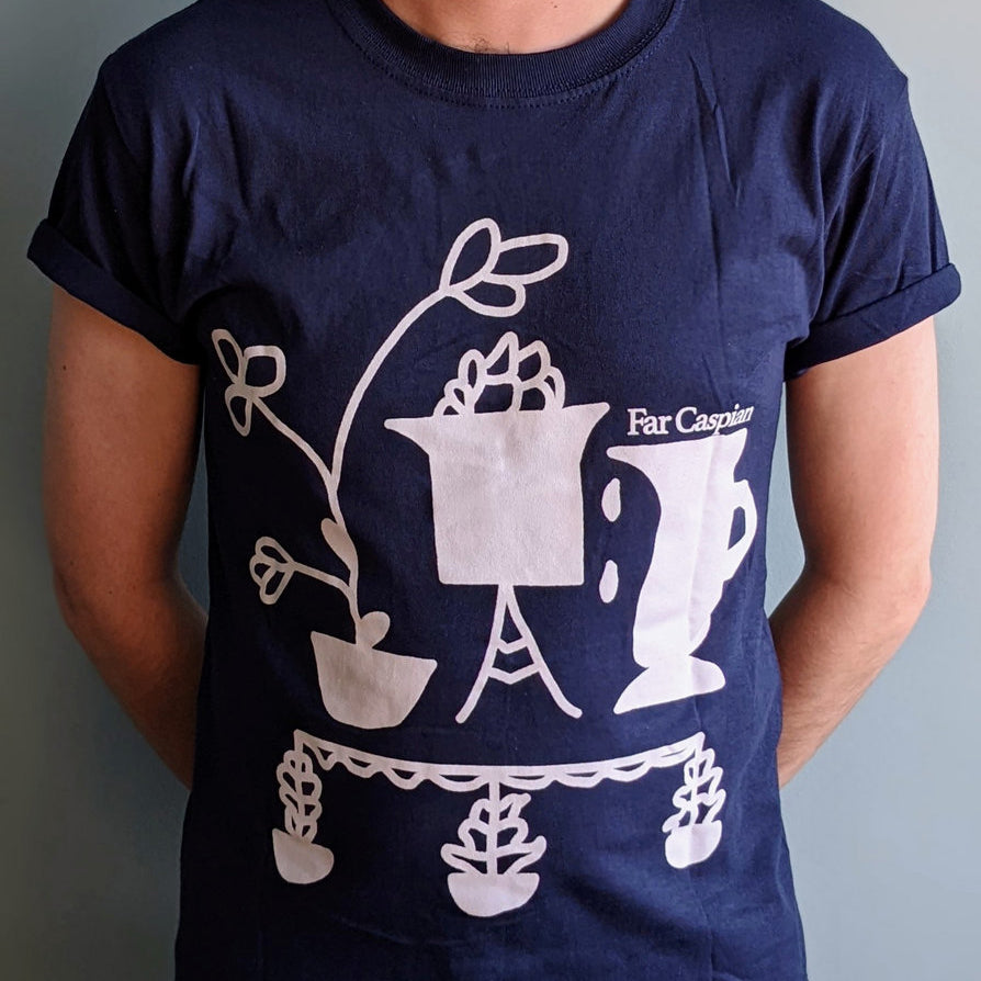 Far Caspian - Navy Blue T-Shirt